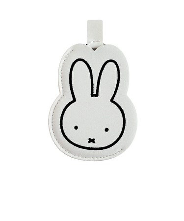 ミッフィー miffy ケース付き薄型ミラー ホワイト
