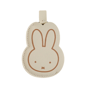 ミッフィー miffy ケース付き薄型ミラー ベージュ