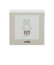 ミッフィー miffy メモパッド・スクエア ベージュ 文具 日本製