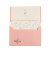ミッフィー miffy レターセット ピンク 文具 日本製
