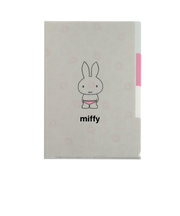 ミッフィー miffy A5ポケットファイル グレー 文具 日本製
