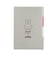 ミッフィー miffy A5ポケットファイル グレー 文具 日本製