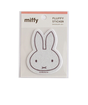 ミッフィー miffy フェルトステッカー ベージュ 文具