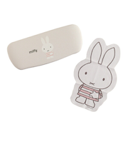 ミッフィー miffy メガネケース＆クロスセット ベージュ