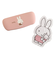 ミッフィー miffy メガネケース＆クロスセット コーラル
