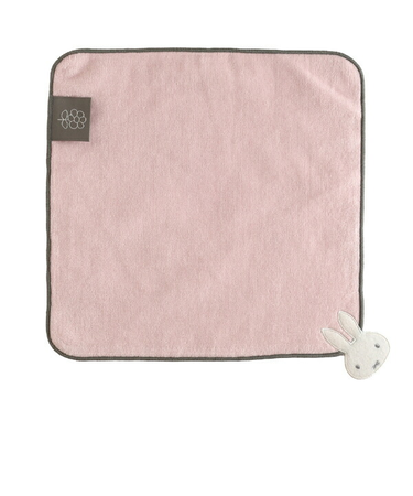 ミッフィー miffy タオルハンカチ ピンク