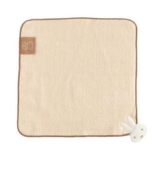 ミッフィー miffy タオルハンカチ コーラル