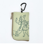 ディズニー ズートピア ニック＆ジュディ キー＆パスケース (トラベル) 定期入れ Disney