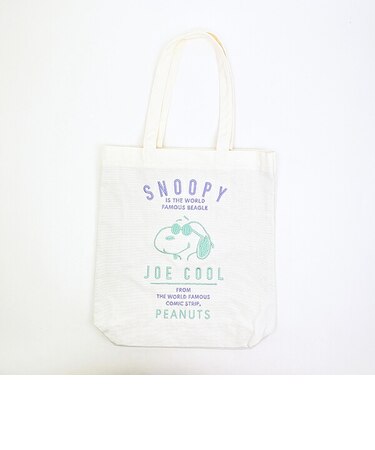 スヌーピー ジョー・クール 刺しゅうトートバッグ SNOOPY