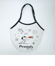 スヌーピー ジョー・クール バルーントートバッグ ネイビー SNOOPY