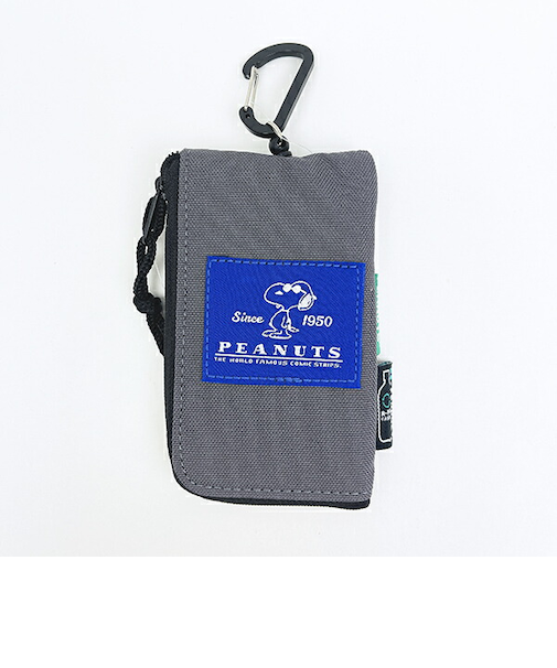 スヌーピー ジョークール RE-PET リールキーパスポーチ SNOOPY
