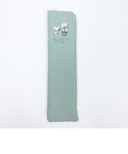 スヌーピー 耐熱トラベルポーチ グリーン 旅行 SNOOPY