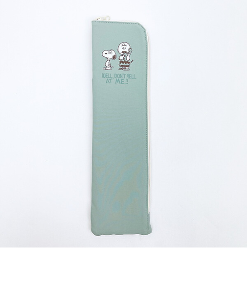 スヌーピー 耐熱トラベルポーチ グリーン 旅行 SNOOPY