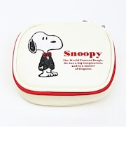 スヌーピー アクセサリーケース アップリケ SNOOPY