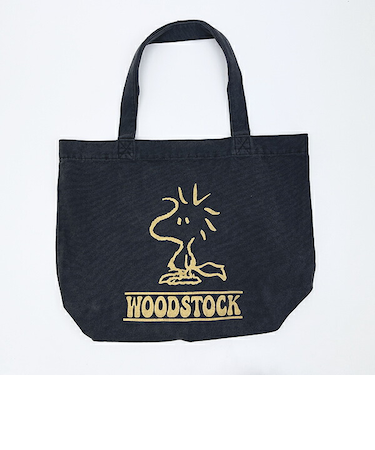 スヌーピー ウッドストック ピグメントトートバッグ SNOOPY
