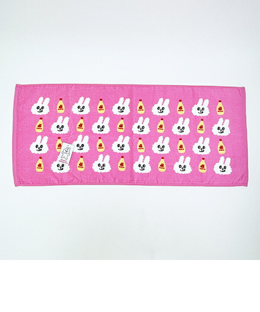 バニーコンビニ マヨくんとマヨネーズ フェイスタオル