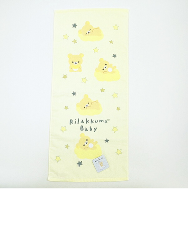 リラックマ ベビー フェイスタオル San-x サンエックス