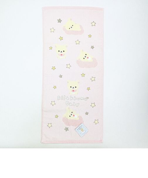 リラックマ コリラックマ ベビー フェイスタオル San-x サンエックス