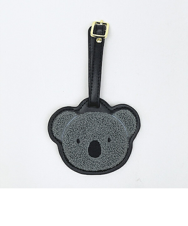 ミッフィー miffy コー ラゲッジタグ サガラ刺しゅう グレー