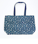 ミッフィー miffy 小花 折りたたみトートバッグ ネイビー