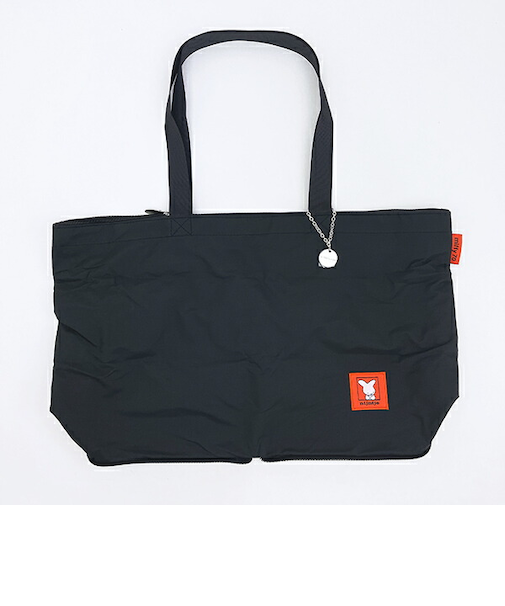 ミッフィー miffy 折りたたみトートバッグ ブラック