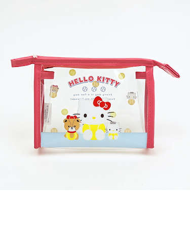 サンリオ ハローキティ フチイロポーチ (テニス) Sanrio