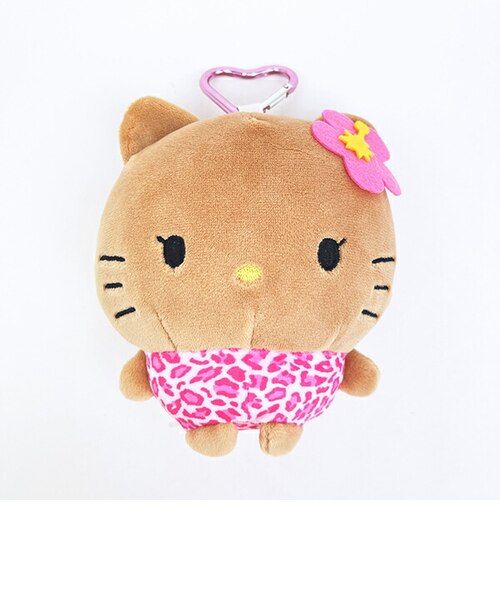サンリオ 日焼け キティ もちぬいポーチ レオパード Sanrio