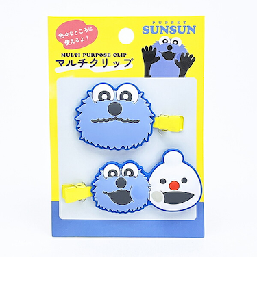 パペットスンスン ノンノン マルチクリップ ヘアクリップ