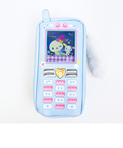 サンリオ ウサハナ ガラケー型ペンケース ブルー 文具 Sanrio
