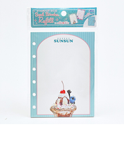 パペットスンスン シールバインダー リフィル スイーツ 文具