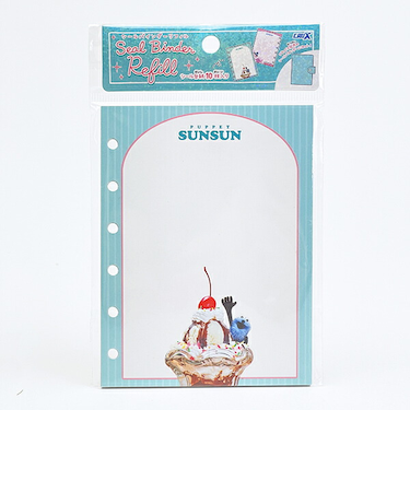 パペットスンスン シールバインダー リフィル スイーツ 文具