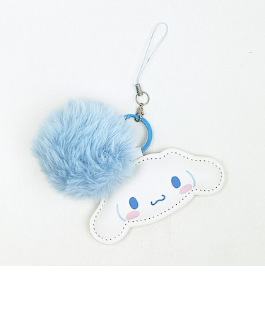 サンリオ シナモロール PUレザーストラップ キーホルダー シナモン スマホ Sanrio