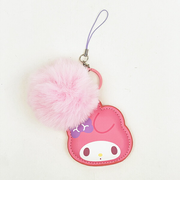 サンリオ マイメロディ PUレザーストラップ キーホルダー スマホ Sanrio