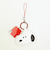 スヌーピー ドッグハウス PUレザーストラップ キーホルダー スマホ SNOOPY