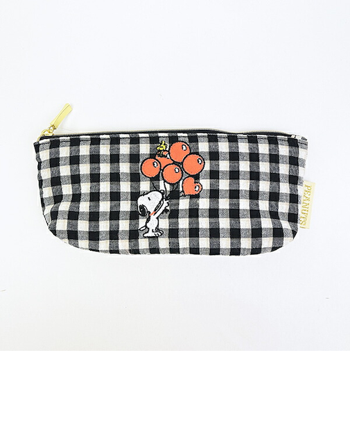 スヌーピー ペンポーチ （バルーンチェック） SNOOPY
