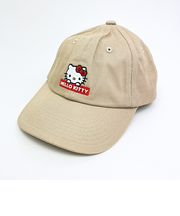 サンリオ ハローキティ キッズキャンプ ベージュ 帽子 Sanrio