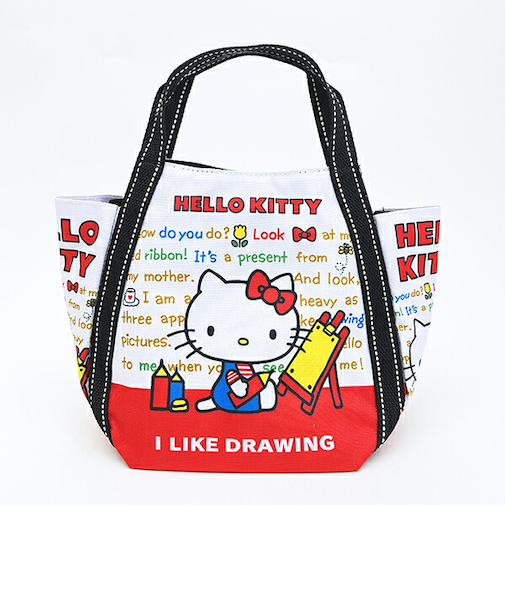 サンリオ ハローキティ ミニバルーントートバッグ (キャンパスキティ) Sanrio