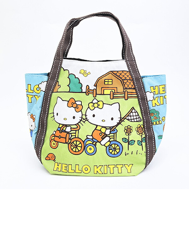 サンリオ ハローキティ ミニバルーントートバッグ (おさんぽキティ) Sanrio
