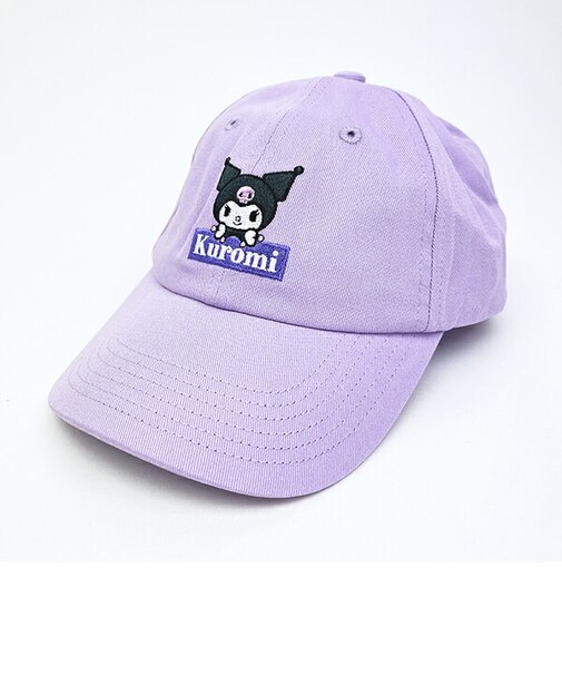 サンリオ クロミ キッズキャンプ パープル 帽子 Sanrio