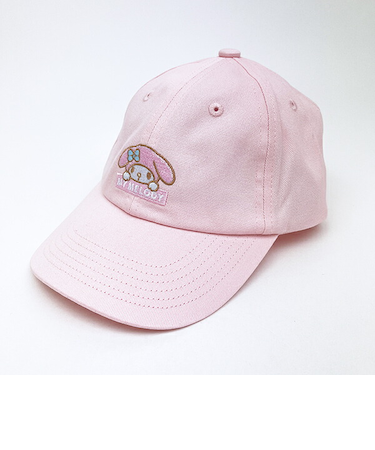 サンリオ マイメロディ キッズキャンプ ピンク 帽子 Sanrio