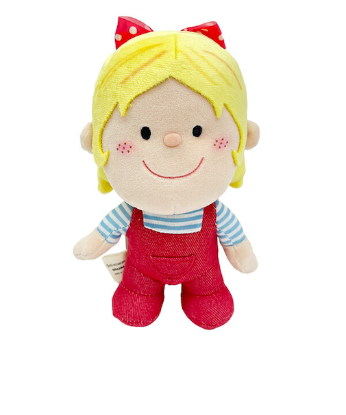 水森亜土 女の子 ぬいぐるみ(S)