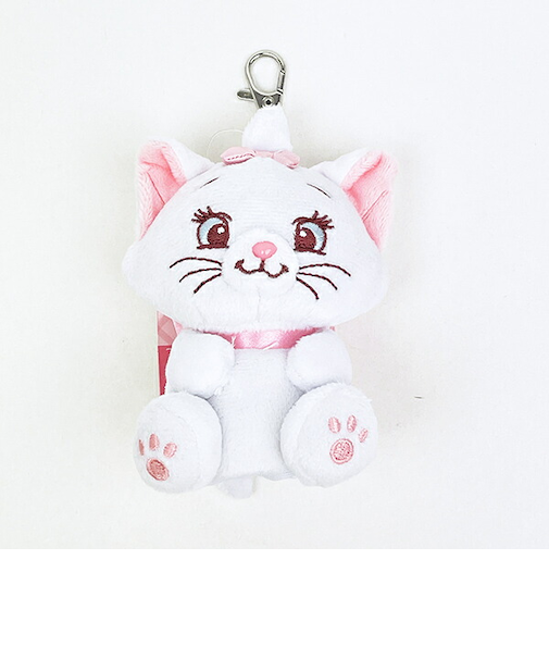 ディズニー おしゃれキャット マリー ぬいぐるみリールキーカバー Disney