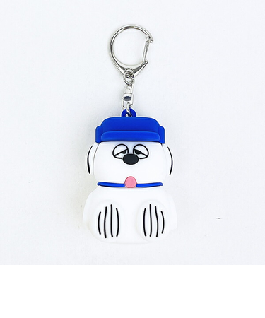 スヌーピー オラフ 立体ラバーキーホルダー SNOOPY