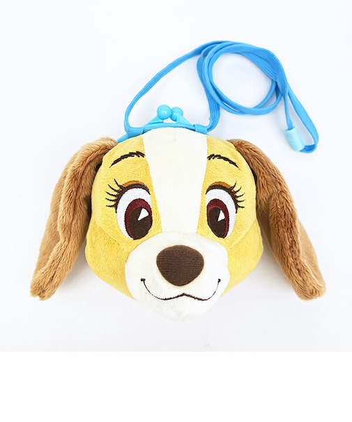 ディズニー わんわん物語 レディ プラがまぐち ポーチ Disney