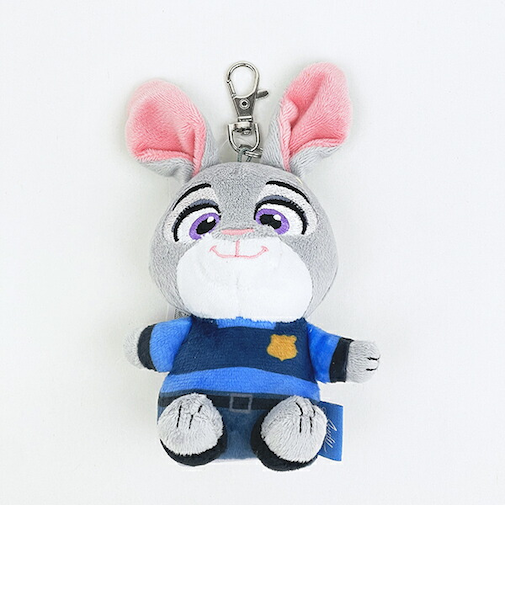 ディズニー ズートピア ジュディ・ホップス ぬいぐるみリールキーカバー Disney
