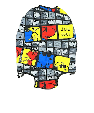 スヌーピー シネマ ジョークール スーツケースカバー(L) SNOOPY