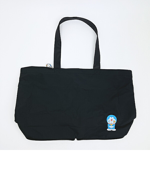 ドラえもん 折りたたみバッグ(S) ブラック