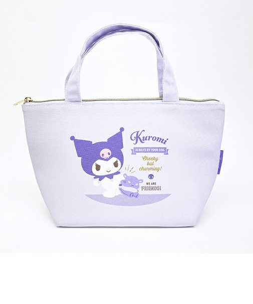 サンリオ クロミ バッジロゴ 保冷帆布ランチバッグ SANRIO