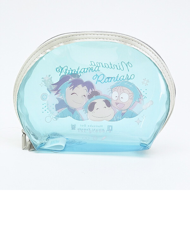 忍たま乱太郎 乱きりしん＆学園関係者 クリアシェルポーチ