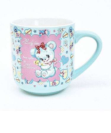 SWIMMER(スイマー) ハグリー 総柄マグカップ えんぴつアート コップ